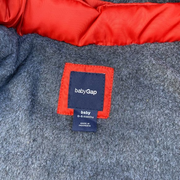 Baby Gap Puffer Jacket Coat (0-6M) - Picture 7 of 13